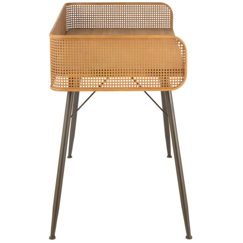 DESK YOY NATUR RATTAN FRAME 126  - CONSOLES, DESKS